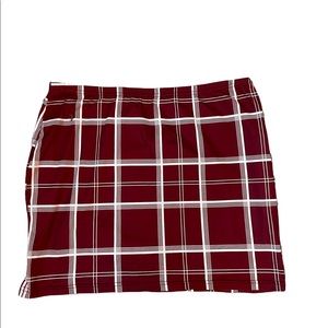 Plaid skirt